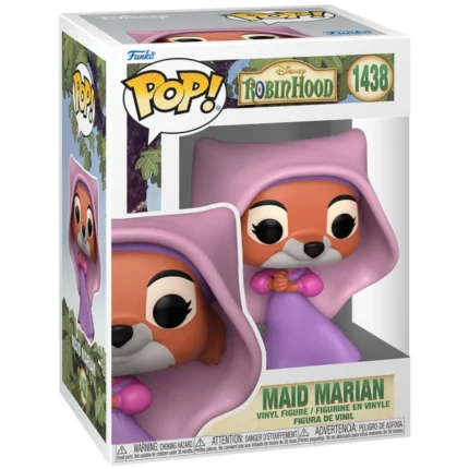 FK75912 Funko Pop! Disney Robin Hood Maid Marian Collectable Vinyl Figure Box Front